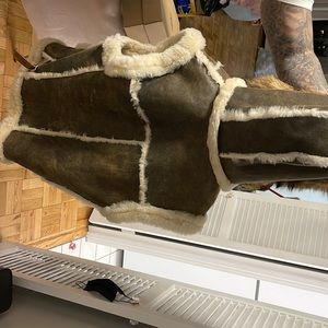 Shearling coat